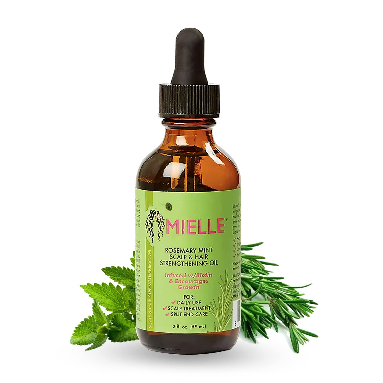 روغن تقویت کننده کف سر و موی نعناع و رزماری میله