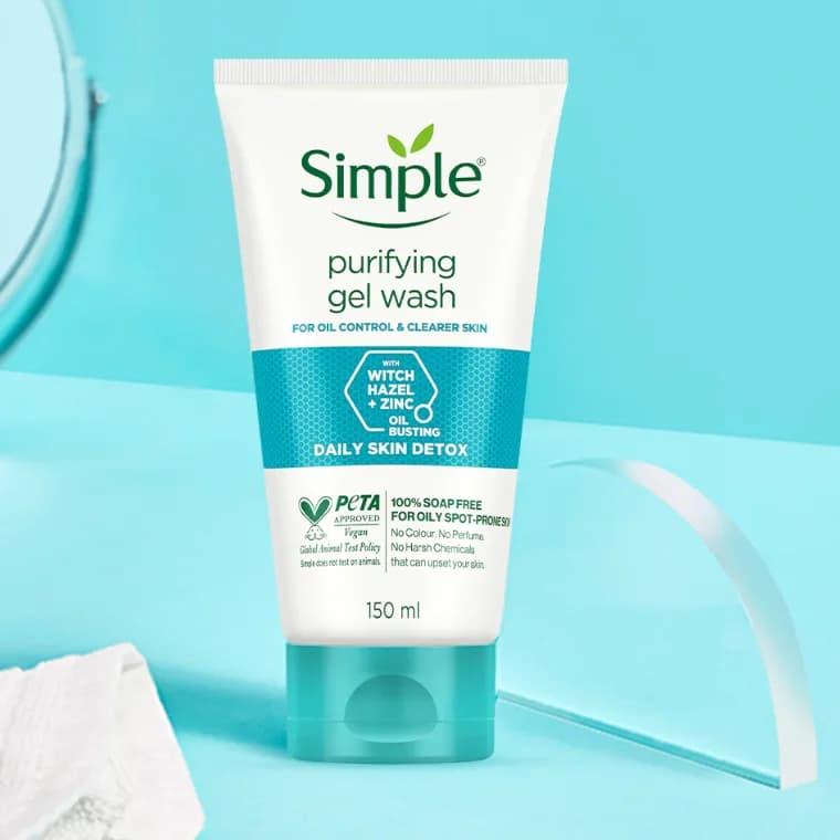 ژل شستشوی purifying پوست چرب سیمپل